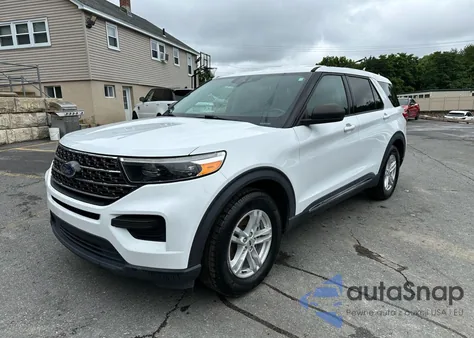 2021 Ford Explorer Xlt z USA, uszkodzony, nr VIN 1FMSK7DH8MGA91572